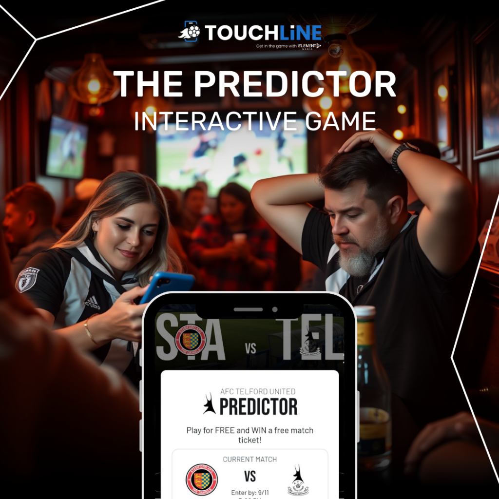 3 Introducing Touchline: Element16 Media’s flagship app development package for non-league football clubs