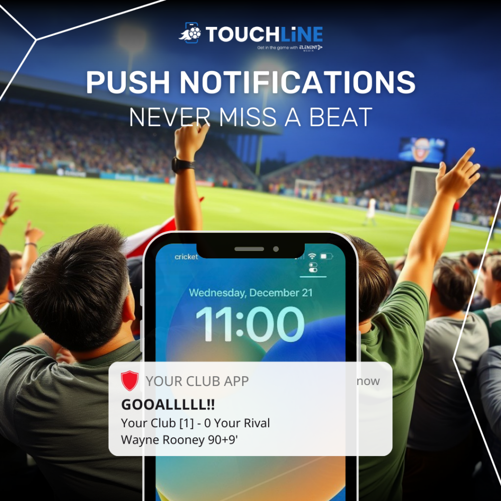 5 Introducing Touchline: Element16 Media’s flagship app development package for non-league football clubs