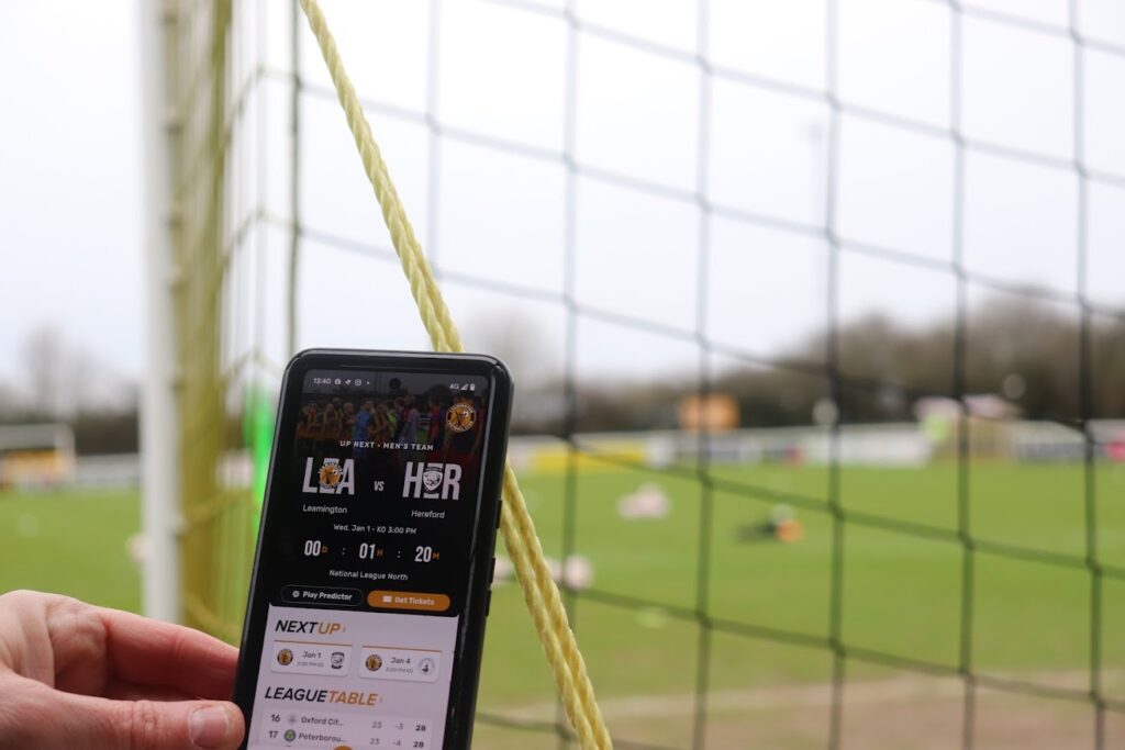 IMG 0144 Case Study: Leamington FC App