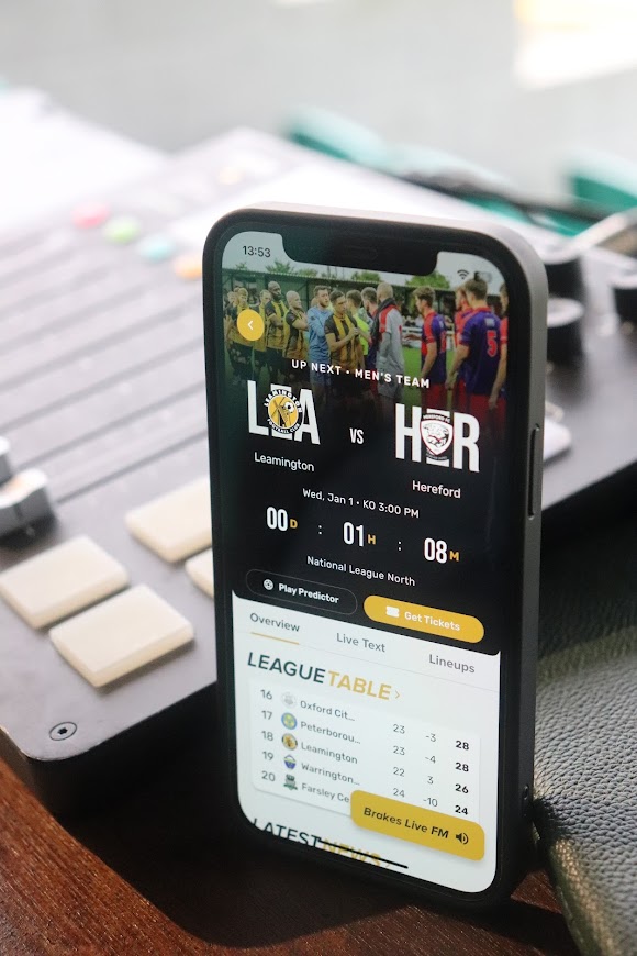 IMG 0169 Case Study: Leamington FC App